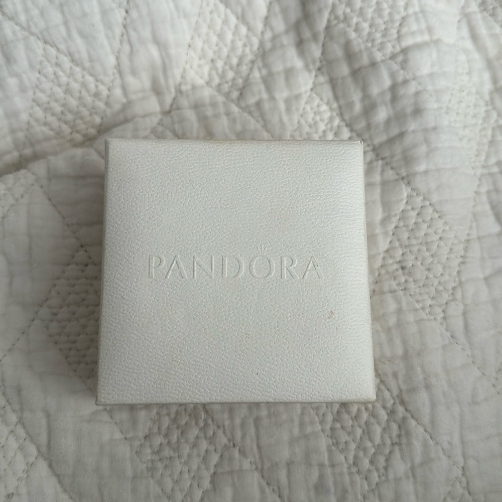 Pandora charm bracelet with 3 charms